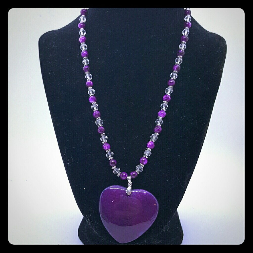 Gemstone necklace